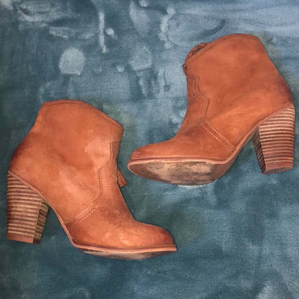 Aldo brown booties